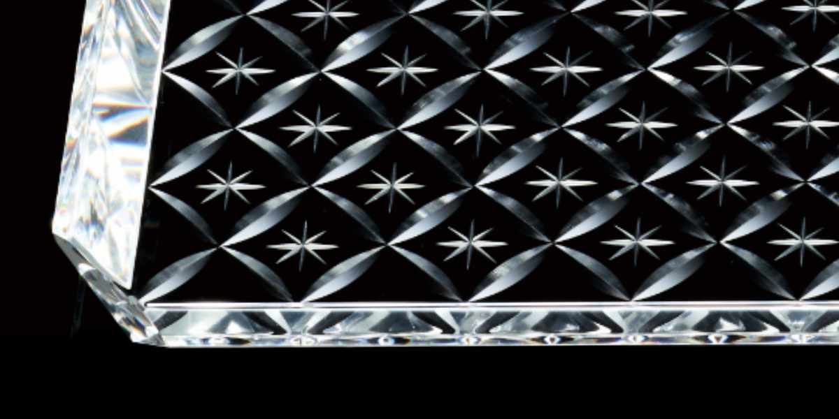 廣田硝子 皿 さゆる 醤油・薬味皿 ( ガラス 日本製 お皿 プレート ガラスプレート 江戸切子 角型 長方形 おしゃれ スタイリッシュ シンプル モダン ) 【魚子】 魚子