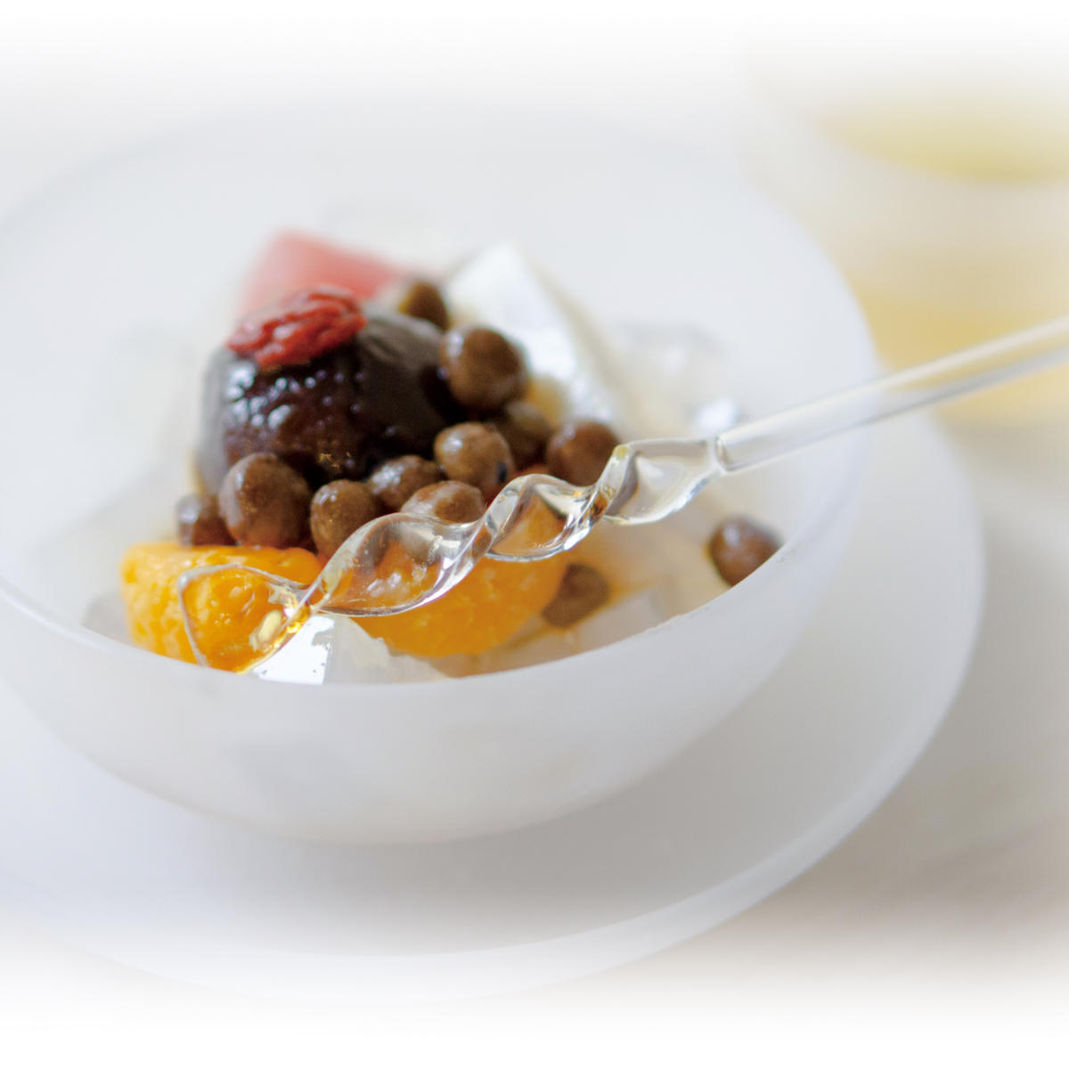 廣田硝子 鉢 吹雪 多用鉢 ( ガラス 日本製 ボウル 器 うつわ フロスト 17.4cm おしゃれ シンプル 和 和モダン ) 【ピンク】 ピンク