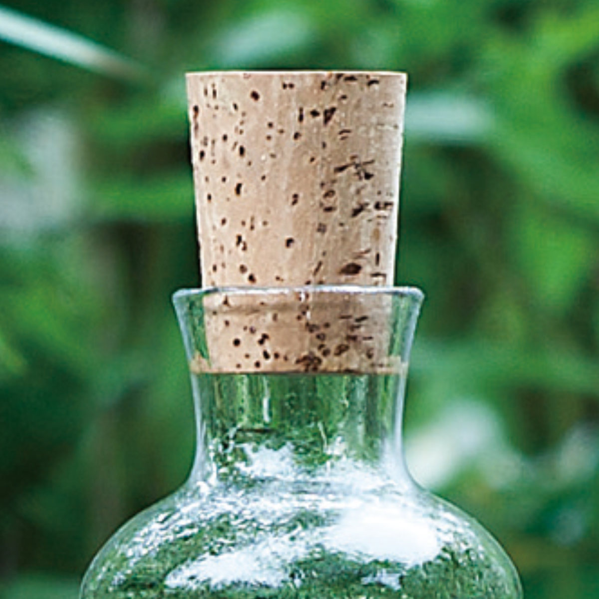 廣田硝子 ピッチャー 720ml 潤 ストリーム コルク栓 ( ガラス 日本製 花瓶 フラワーベース ポット ボトル シンプル おしゃれ 透明ガラス )