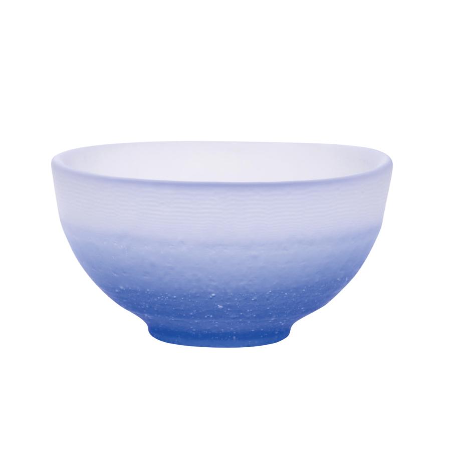 廣田硝子 吹雪 酒器 ブルー 手籠付き ( ガラス 日本製 徳利 2合 300ml 盃 コップ 杯 酒 お酒 冷酒 日本酒 おしゃれ 和食器 ガラス食器 )