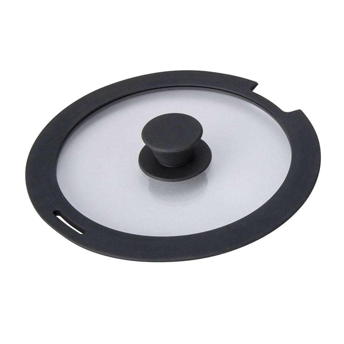 フライパン 蓋 22cm CAST VARIUS ガラス蓋 ( 取っ手がとれる フライパンフタ 22センチ ガラス窓 フライパンカバー シリコン ふた フタ キッチン用品 調理器具 )