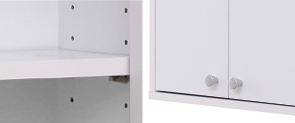 コレクションラック専用 上置き棚 幅48.5cm 深型 ( 追加棚 突っ張り つっぱり式 収納 両開き扉 本棚 収納棚 収納ラック シェルフ 可動棚 整理 整理棚 ラック ブラウン 白 シンプル ) 【ダークブラウン】 ダークブラウン