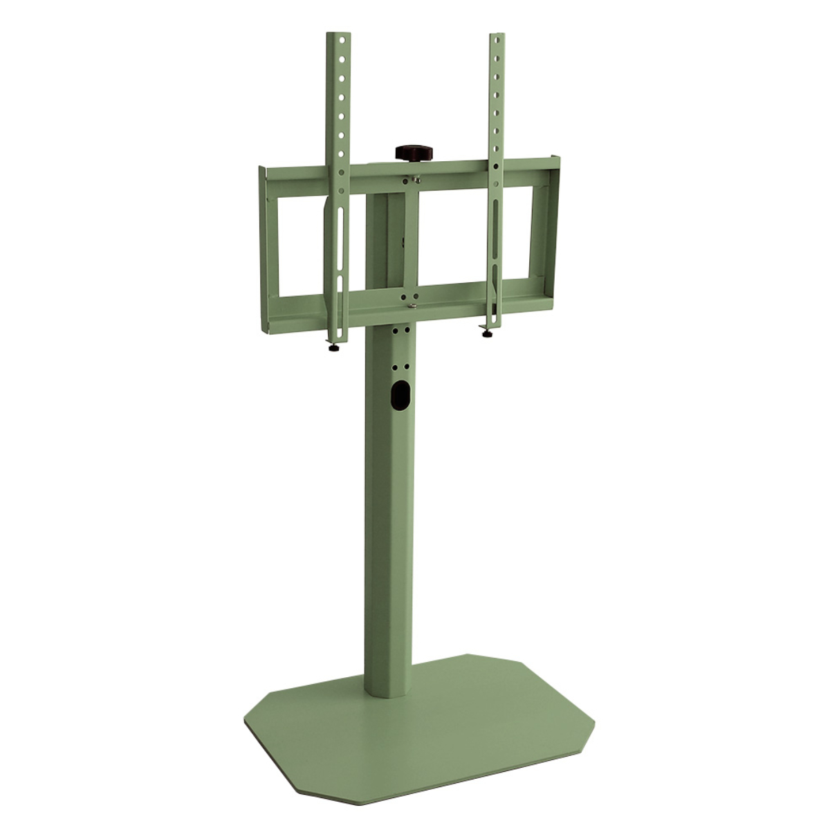 テレビスタンド Rosalie 32~65インチ対応 壁寄せ 首振り ロータイプ ( 耐震 テレビ台 スタンド コーナー型 スイング 高さ調整可能 壁面 壁掛け風 240度回転 コーナー ) 【ホワイト】 ホワイト