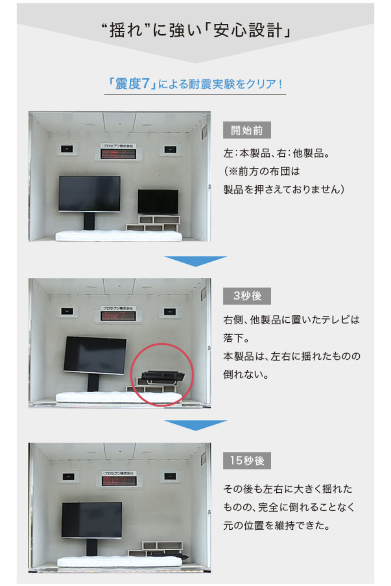 テレビスタンド 55インチ対応 ハイタイプ 壁寄せ 耐震 首振り サウンドバー付き ( テレビ台 スタンド 伸縮 壁面 高さ調節 棚付 テレビボード TV台 ブラック ウォールナット ホワイト 木目調 ) 【ブラック】 ブラック