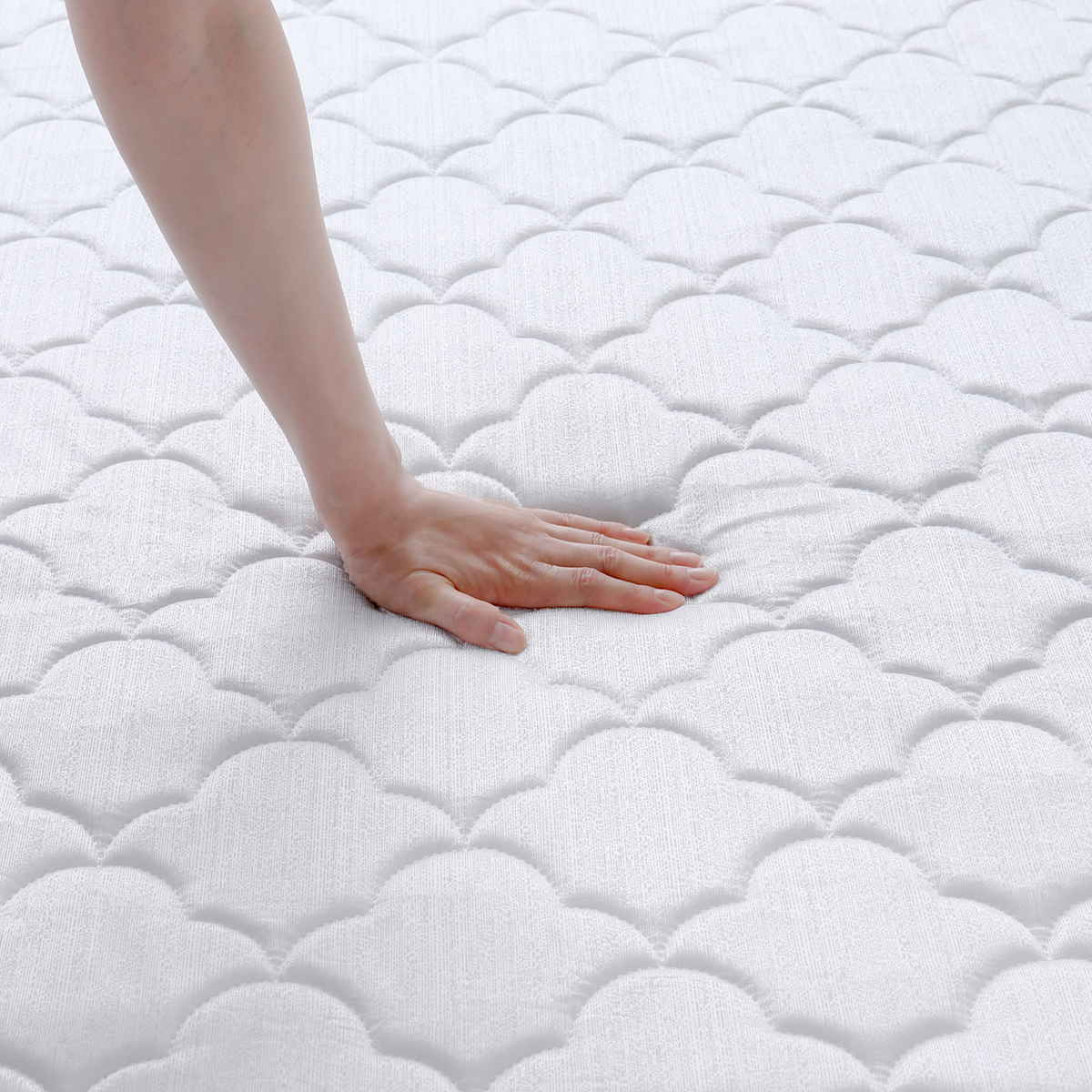 デザインフロアベッド ボンネルコイルマットレスセット シングル ( ベッド コンセント付 抗菌 防臭 マットレスセット ボンネルコイル 厚さ15cm ロースタイル デザインベッド ブラックオーク オーク ウォールナット ホワイトオーク ) 【ホワイトオーク×シルバー】 ホワイトオーク×シルバー