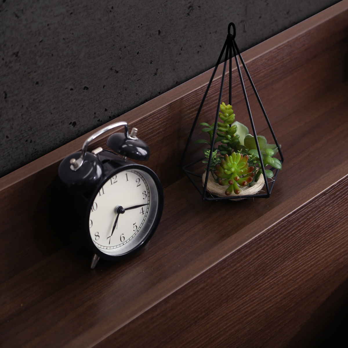 チェストベッド ダブル 宮棚 2口コンセント付 ヴィンテージ調 ( ベッド 収納付き コンセント付き 2杯 ダブルベッド ブラックオーク オーク ウォールナット ホワイトオーク ) 【ホワイトオーク】 ホワイトオーク