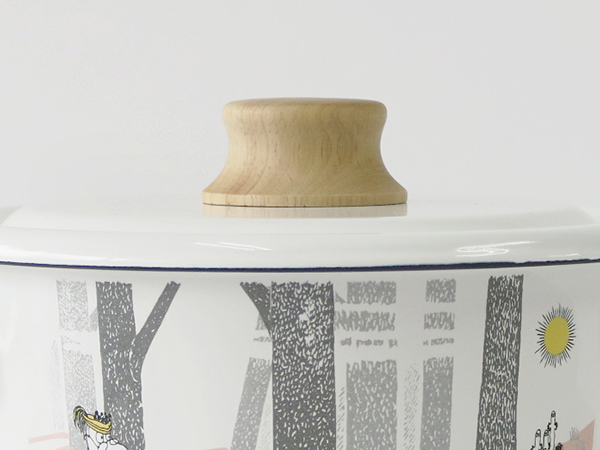 ムーミン muurla ホーロー　キャセロール　鍋 MOOMIN 両手鍋 15cm ホーロー製 キャセロール ムーミン