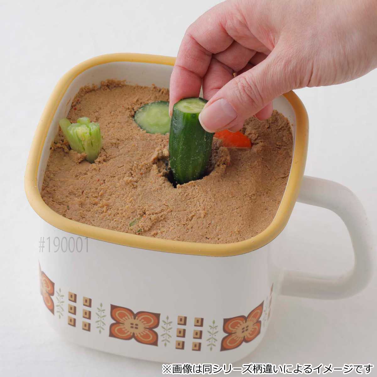 dショッピング |保存容器 1.5L メモリーズ 角型みそポット ブルー