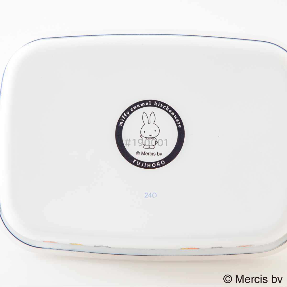 保存容器 ミッフィー70周年 浅型 角容器 Mサイズ 900ml ( miffy 富士ホーロー 密閉 琺瑯 ホーロー オーブン対応 ガス対応 琺瑯容器 角型 ほうろう 直火 ストッカー 食品保存 浅型角容器 蓋付き おしゃれ かわいい 0.9L )