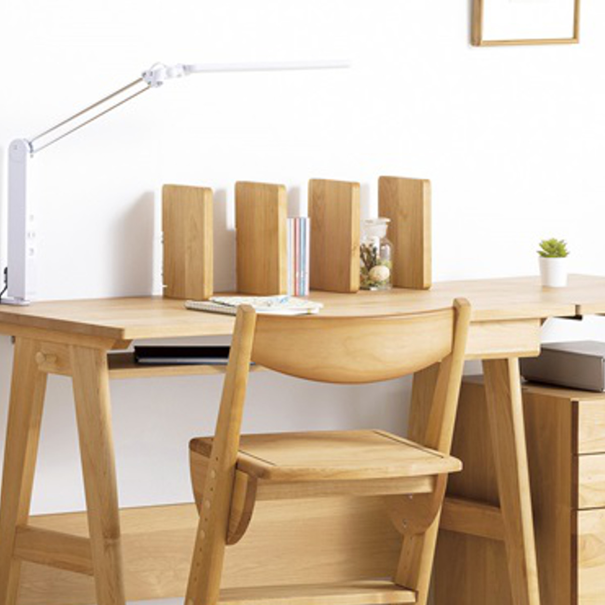 机上棚 学習机 上棚のみ 幅51.6cm 背面アクリルパネル スキップ ( 本立て 上棚 卓上 ブックスタンド 本棚 木製 デスク 日本製 パーツ 収納 引き出し 小物整理 文房具 木目 )