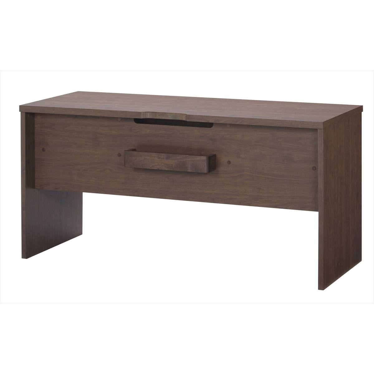 ワークデスク シンプル 幅150cm 奥行60cm 配線ボックス付 ディアス ( ワイド 高耐久 高硬度 抗菌 パソコン デスク 机 つくえ パソコンデスク PC リビング 木目調 日本製 配線ボックス付き ナチュラル ウォールナット ) 【ナチュラル】 ナチュラル