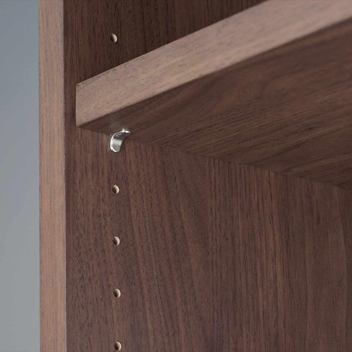 本棚 幅60.5cm ハイタイプ アールデザイン 日本製 ( 棚 ラック 扉収納 可動棚 収納 アルダー材 書棚 組み合わせ 低ホルムアルデヒド ナチュラル ウォールナット アルダー ) 【ナチュラル】 ナチュラル