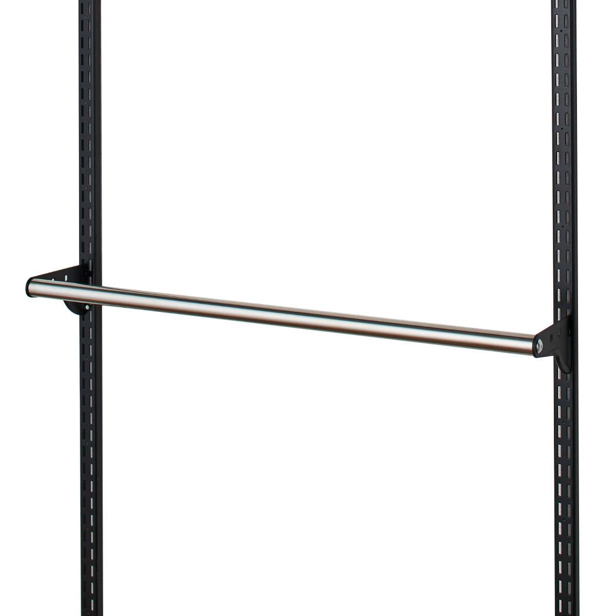 パイプ 幅75cm 奥行15cm 樹脂ブラケット ( ハンガーラック DIY フィットラック パイプハンガー 壁付け 収納 壁面収納 玄関収納 吊り下げ収納 収納スペース 有効活用 壁掛け ラック 引っ掛け 玄関 ) 【ホワイト】 ホワイト