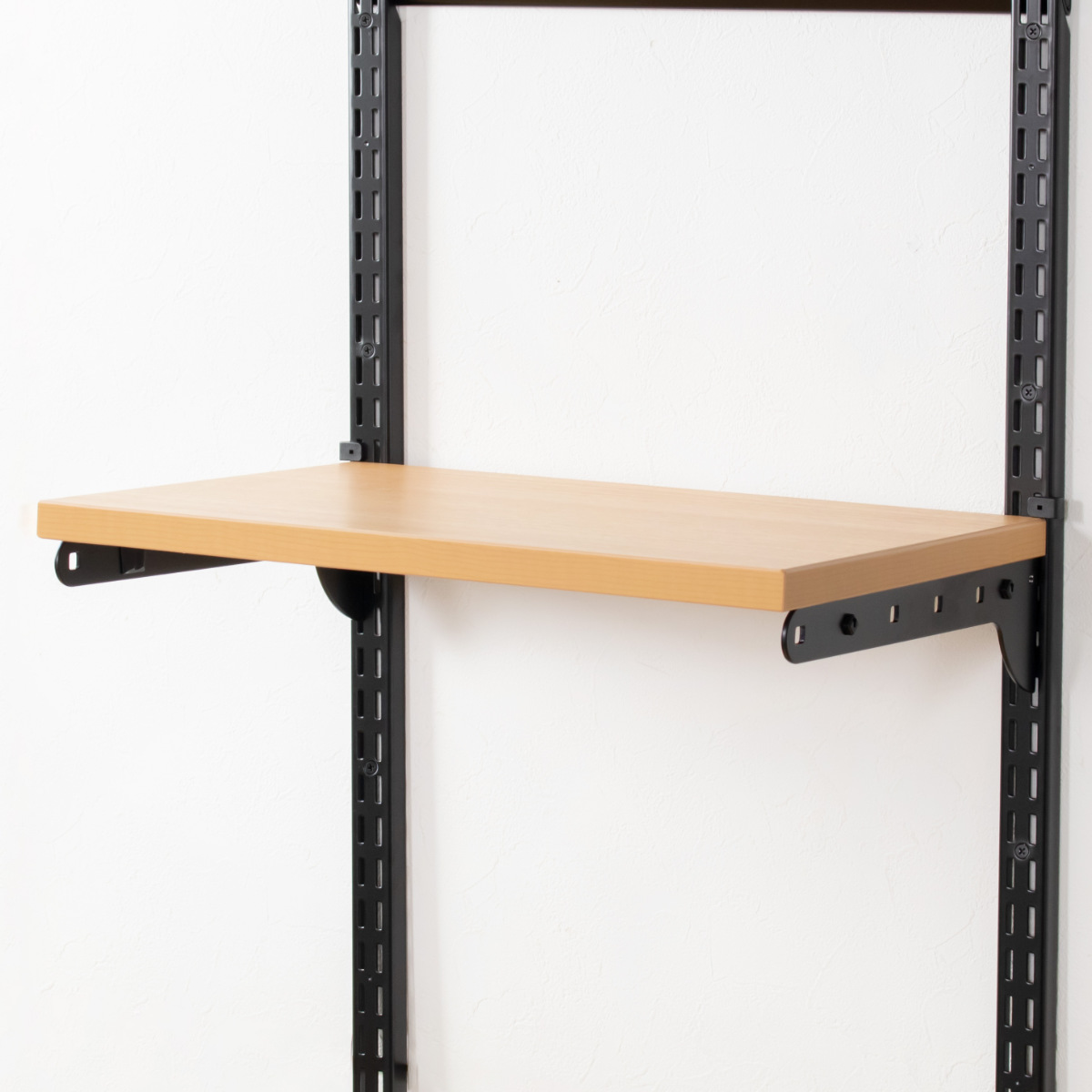 壁面収納 TSセット 棚板 ブラケット 幅90cm 奥行30cm フィットラック ( 木製 DIY 収納 可動棚 オープンラック 収納ラック 有効活用 収納スペース 壁掛け ラック 棚受け ウォールシェルフ ) 【ホワイト】 ホワイト