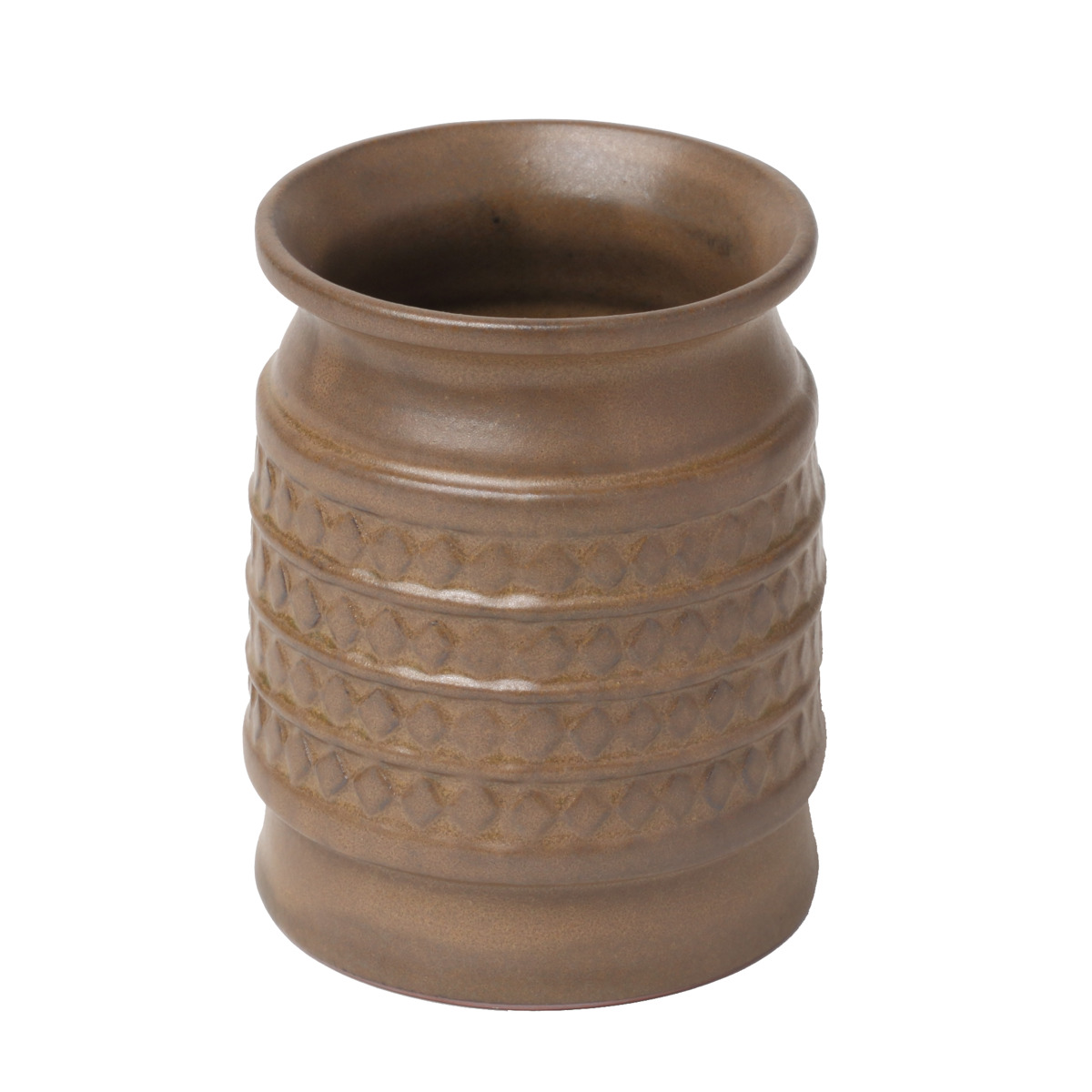 カトラリースタンド スカンジナビア ツールスタンド 磁器 日本製 ( カトラリー スタンド せっ器 北欧 キッチンツール収納 調理道具 キッチンツール 収納 調理道具立て 食洗機対応 花瓶 フラワーベース マット おしゃれ かわいい ) 【マットブロンズ】 マットブロンズ