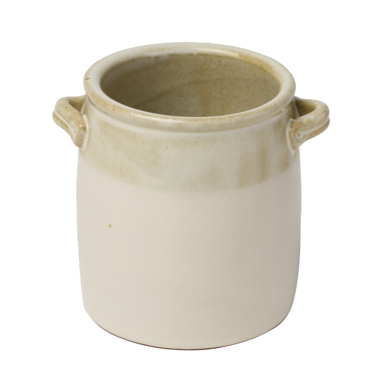 カトラリースタンド ミョルク ツールスタンド 日本製 ( カトラリー スタンド せっ器 北欧 キッチンツール収納 調理道具 キッチンツール 収納 調理道具立て 食洗機対応 花瓶 フラワーベース バイカラー おしゃれ かわいい ) 【ジンジャー】 ジンジャー