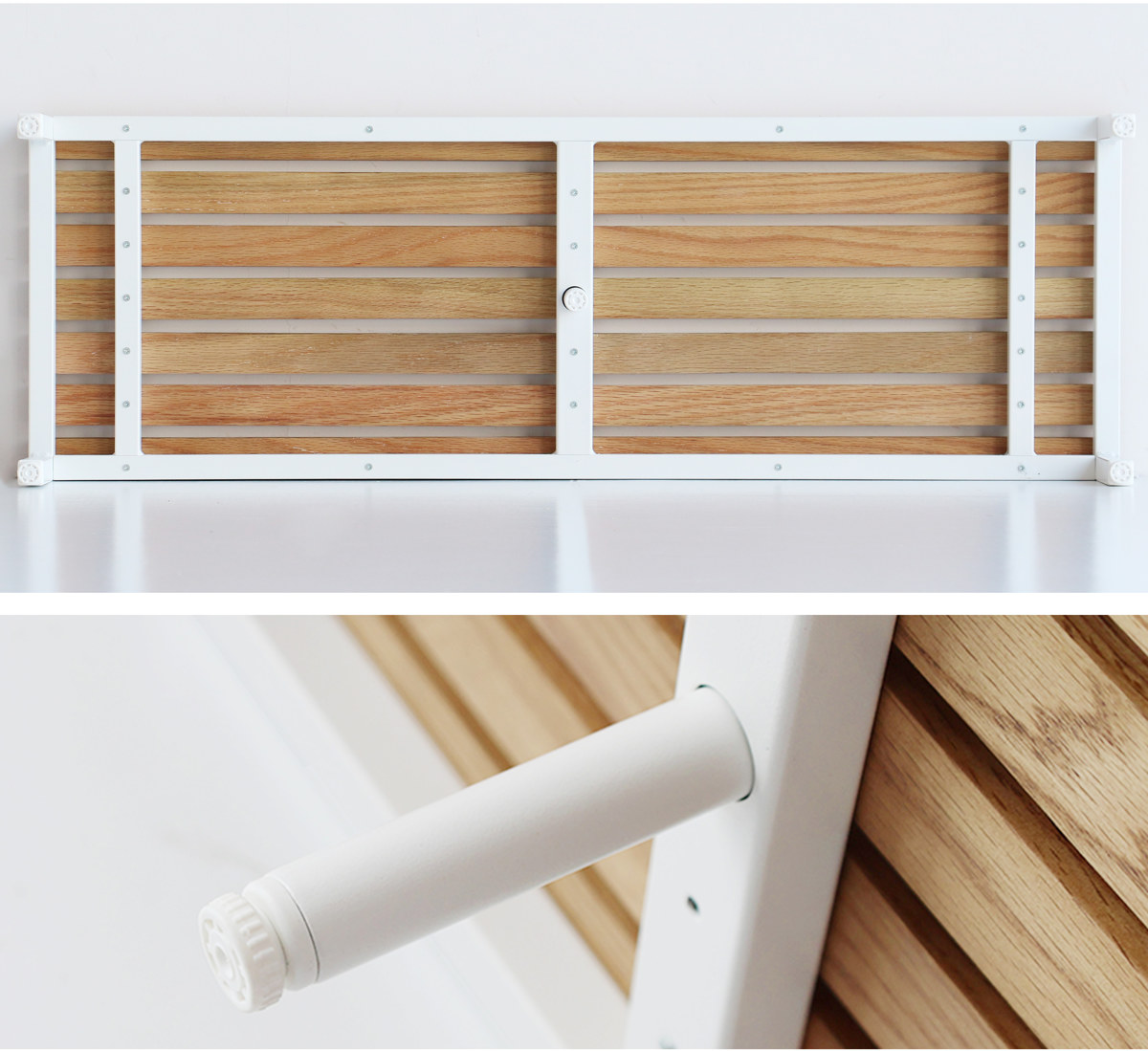 踏み台 玄関 Entrance Stage 90cm ( 玄関台 玄関ステップ ステップ台 昇降 一段 スチール 天然木 オーク材 高さ14cm 子ども おしゃれ 靴 収納 土間 シューズクローク 玄関収納 ) 【ホワイト】 ホワイト