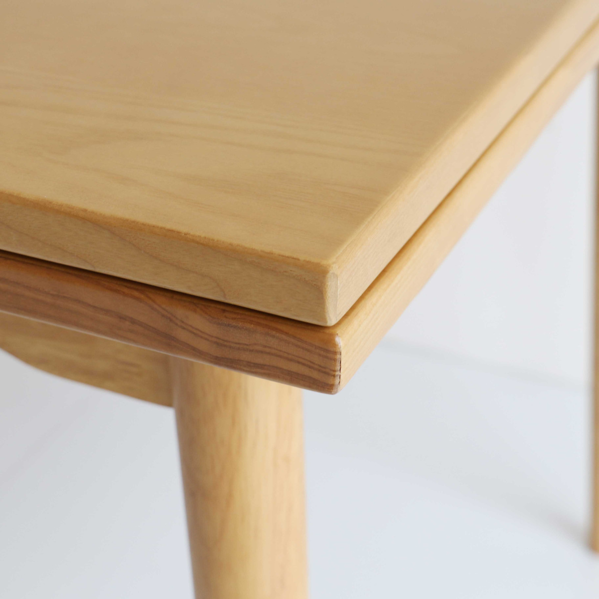 ダイニングテーブル 伸張式 幅90cm 120cm 150cm E-Toko ( テーブル 食卓テーブル 2人用 4人用 机 木製 天然木 四角 伸縮テーブル スライド ダイニング 食卓 リビング 木製テーブル おしゃれ 便利 来客 北欧 )