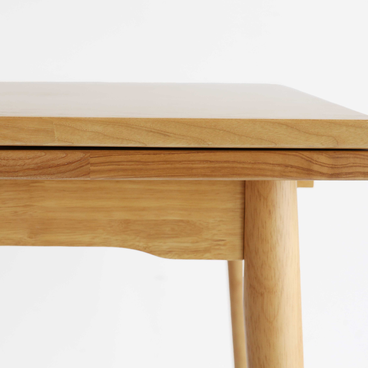 ダイニングテーブル 伸張式 幅90cm 120cm 150cm E-Toko ( テーブル 食卓テーブル 2人用 4人用 机 木製 天然木 四角 伸縮テーブル スライド ダイニング 食卓 リビング 木製テーブル おしゃれ 便利 来客 北欧 )