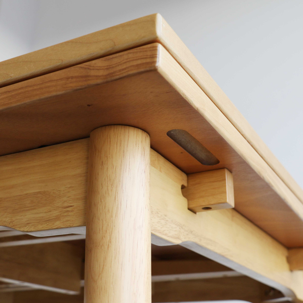 ダイニングテーブル 伸張式 幅90cm 120cm 150cm E-Toko ( テーブル 食卓テーブル 2人用 4人用 机 木製 天然木 四角 伸縮テーブル スライド ダイニング 食卓 リビング 木製テーブル おしゃれ 便利 来客 北欧 )