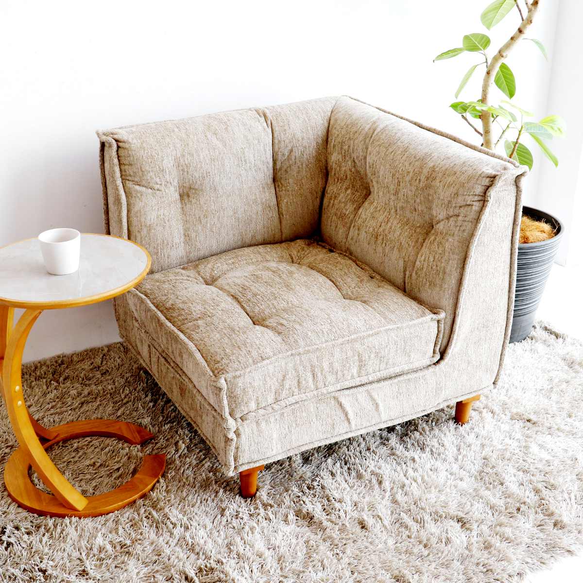 ソファ 1人掛け L字型ソファ 組み合わせ Block Herit ( ソファー リビングソファ 脚付き 座面 ゆったり 広い アレンジ コーナーソファ 快適 疲れにくい 脚 取り外し ローソファ フロアソファ 一人掛け 北欧 おしゃれ ファブリック )