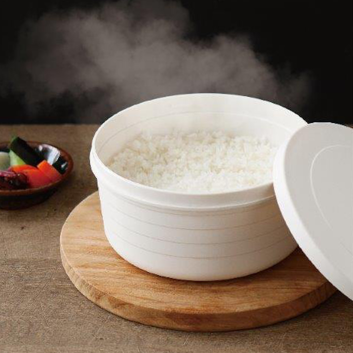 おひつ 炊飯 most いるだけお米たき 1.3L 1合 2合 ( 炊飯器 ご飯メーカー 電子レンジ 電子レンジ調理器 レンジ調理 食洗機対応 抗菌 米とぎ お櫃 冷蔵保存 少量 ご飯保存容器 便利グッズ プラスチック製 炊く レンジで炊飯 )