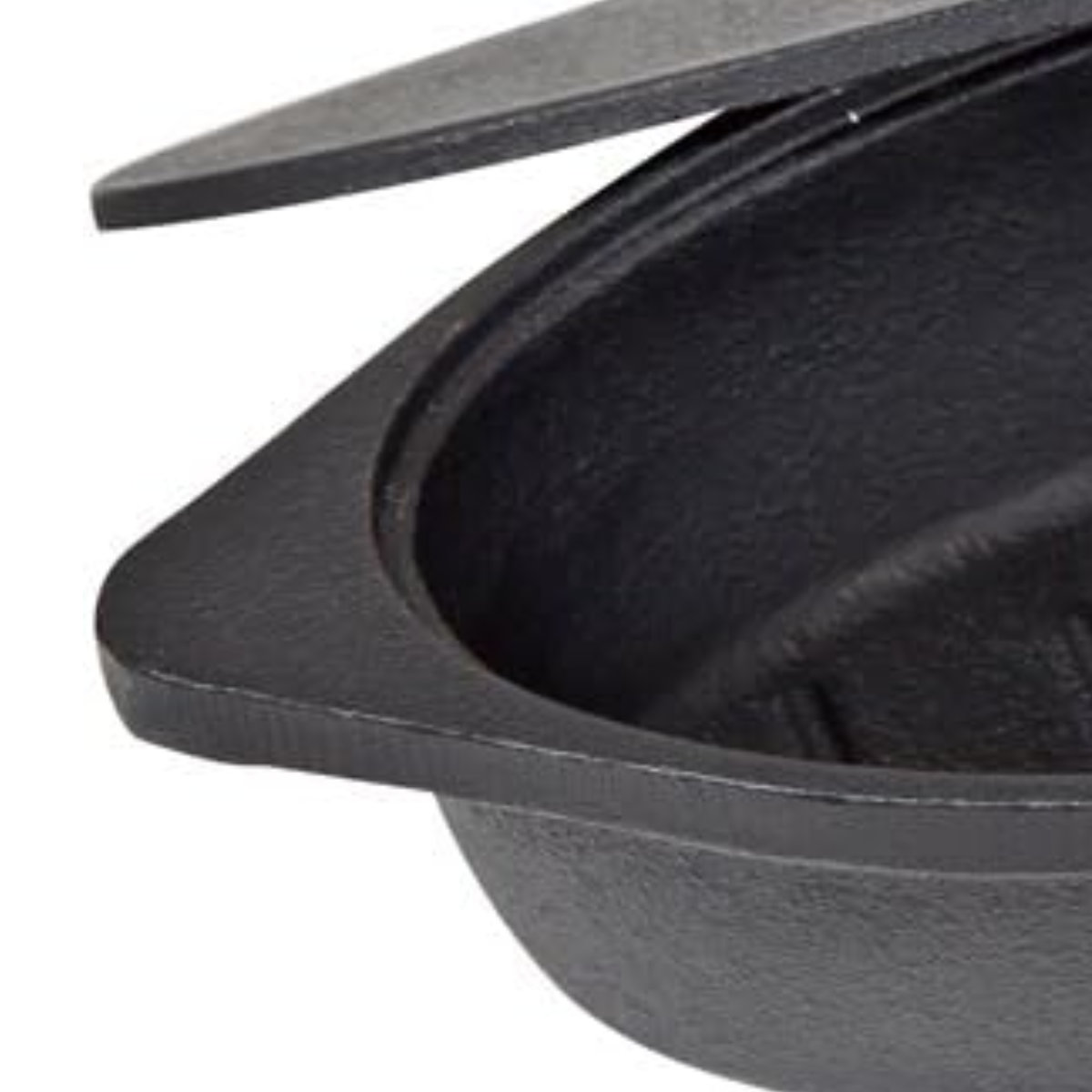 グリルパン IH対応 蓋付き スリムダッチオーブン 鋳鉄製 ( ガス火対応 オーブン対応 グリルプレート 魚焼きグリル 耐熱皿 グリルトレー 鉄鍋 グリル用 魚焼き器 フタ付き 調理器具 キッチン用品 池永鉄工 )