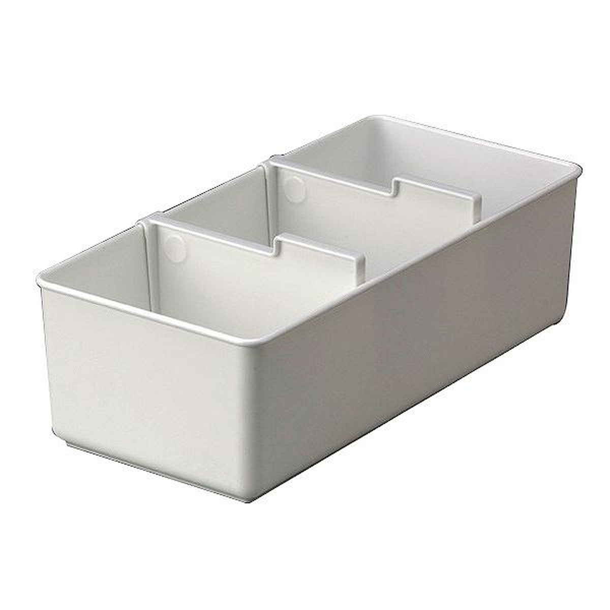 仕切りボックス 下着収納ケース M 仕切り付 幅29.2×奥行13.9×高さ10.8cm ( 収納 収納ボックス 仕切りケース ケース 仕切り 仕分け プラスチック インナーボックス 衣類収納 引出し 引き出し チェスト 小物収納 整理整頓 )