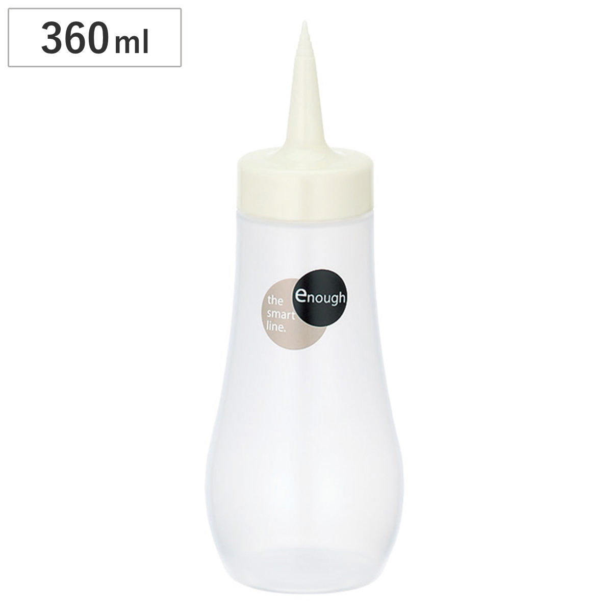 調味料入れ 大 360ml クッキングポット ( ドレッシングボトル ソースボトル オイルボトル 調味料ボトル 調味料容器 保存容器 調味料 オイル 醤油 ソース みりん 酢 細口 )