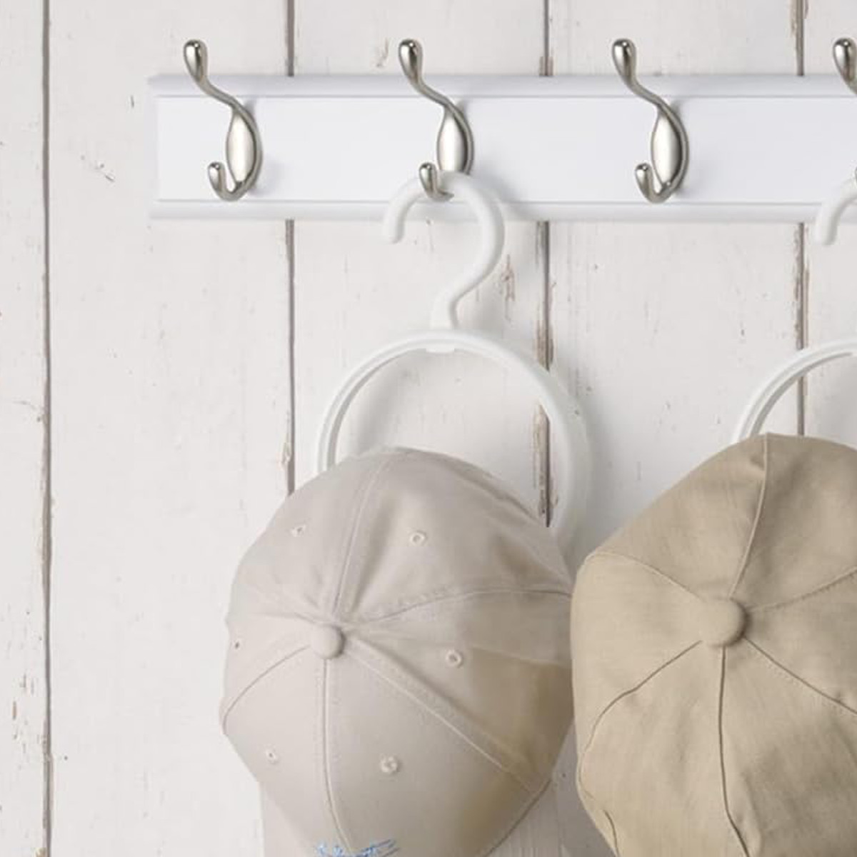 帽子ハンガー 帽子 収納 ハンガー サークルハンガー 連結可能 （ 帽子掛け 帽子かけ 小物収納 連結できる 連結 帽子収納 帽子用 かける 壁掛け 壁 掛け 吊るす フック 縦 つなげる 繋げる キャップ ハット 型崩れ 防止 ）