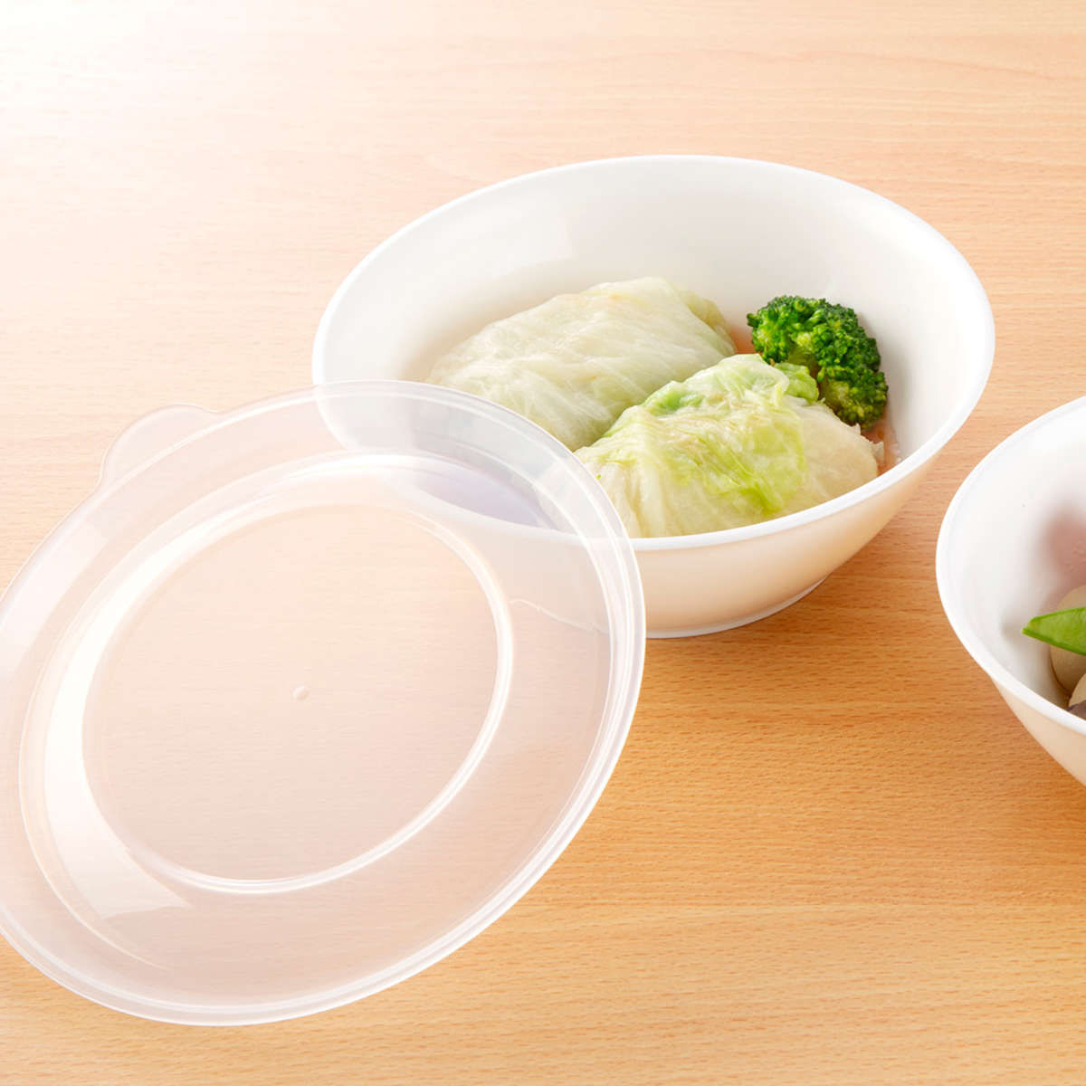 保存容器 そのまま食卓に出せる保存容器 L ( 480ml 保存 容器 食品保存容器 食品 食洗機対応 電子レンジ対応 冷凍 食品保存 日本製 ストッカー 作り置き 常備菜 そのまま出せる 白い器 プラスチック BPAフリー )