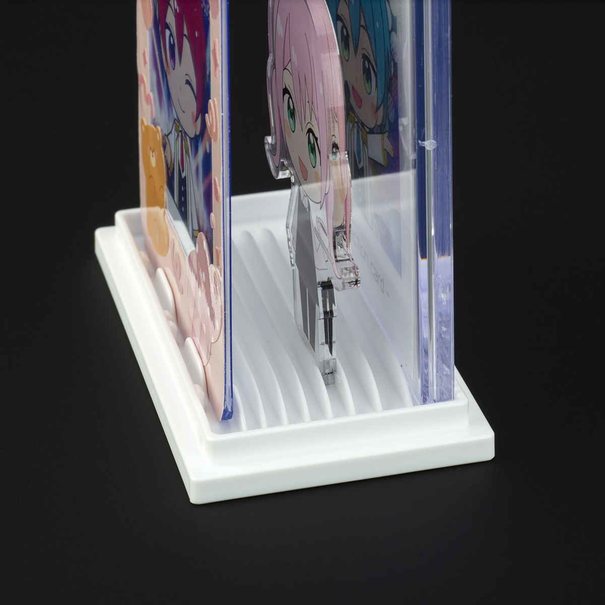 硬質カードケース ディスプレイ 収納ケース 10個セット 9×5.2×11.7cm ( 収納 ケース 飾る コレクション ボックス コレクションケース 見せる収納 ディスプレー 入れ物 入れ 収集 カード アクリルスタンド )