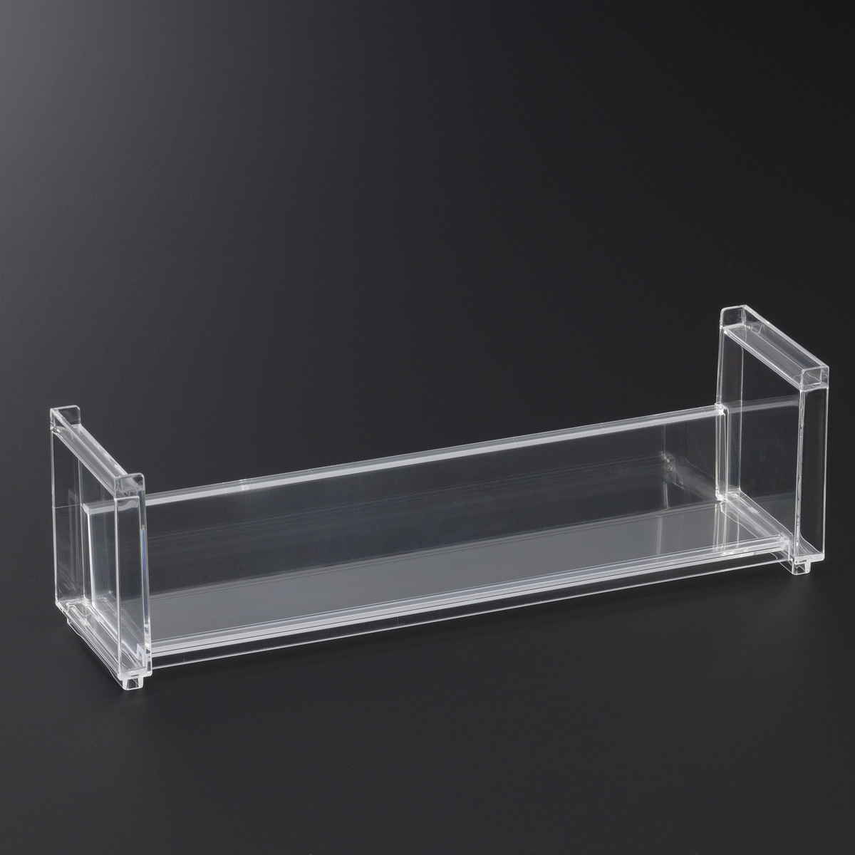 ディスプレイラック 幅26.9×奥行7×高さ8.1cm スタッキング 卓上 収納 ( ディスプレイ コレクション ケース プラスチック クリアケース フィギュア ディスプレイケース ラック インテリア 飾る 棚 見せる収納 )