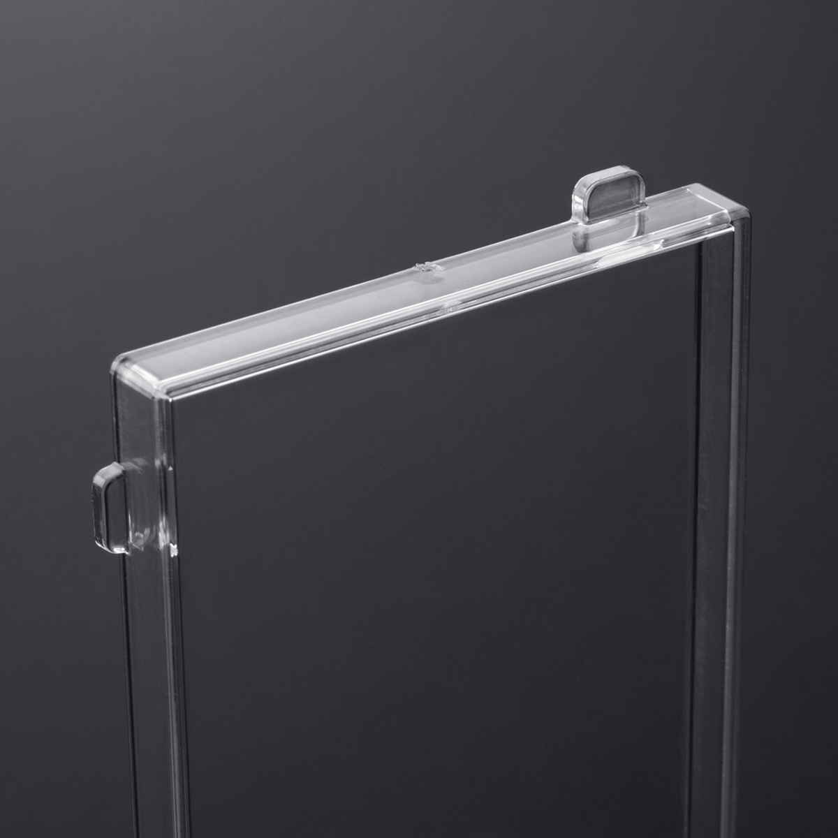 ディスプレイラック 幅19.6×奥行7×高さ9.1cm スタッキング 卓上 収納 ( ディスプレイ コレクション ケース プラスチック クリアケース フィギュア ディスプレイケース ラック インテリア 飾る 棚 見せる収納 )