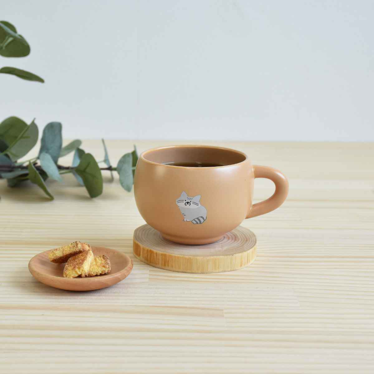 マグカップ 300ml Rareni レアニ 陶磁器 ( 食洗器対応 電子レンジ対応 マグ カップ コップ テーブルウェア キッチン用品 アニマル 動物 コーヒー 紅茶 ティータイム おしゃれ ) 【ハシビロコウ】 ハシビロコウ