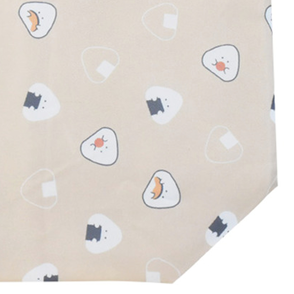 ランチ巾着 ぎゅっとおにぎりさん ( お弁当袋 お弁当入れ ランチバッグ おべんとう袋 マチ有り 巾着 お弁当包み 弁当包み お弁当 弁当 持ち運び お弁当用 大人 こども かわいい ) 【ピンク】 ピンク