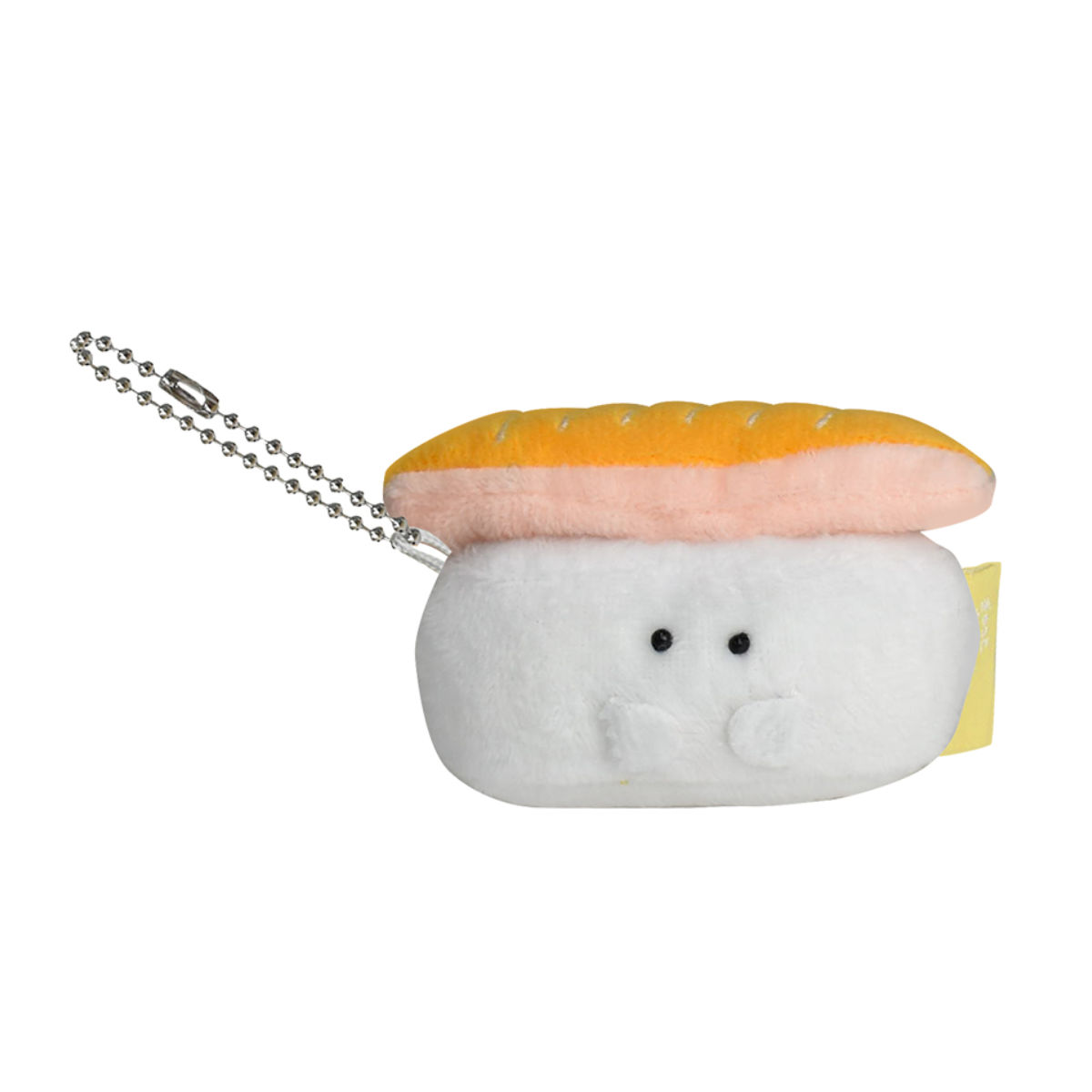 マスコット ぎゅっとおすしさん ミニマスコット 寿司 ぬいぐるみ ( キーホルダー ストラップ バッグチャーム すし 食べ物 にぎにぎ 癒し ハンドメイド ふわふわ プレゼント ギフト かわいい ベビー 子供 大人 インテリア 雑貨 ) 【サーモン】 サーモン