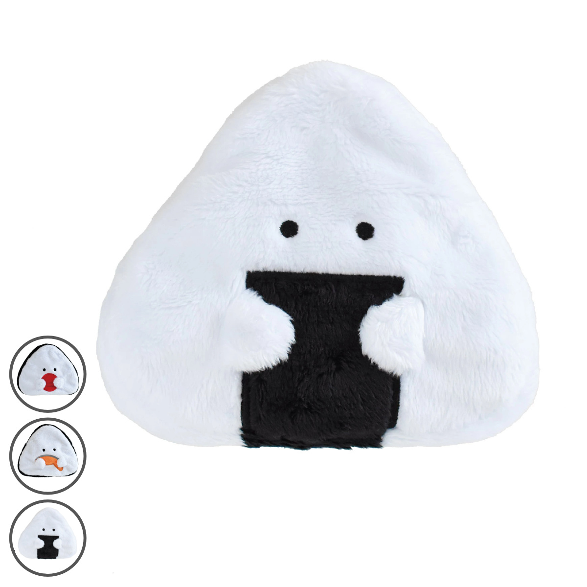 ホットウォーマ ぎゅっとおにぎりさん エコウォーマー ( エコカイロ カバー付 ぬいぐるみ レンジ 湯たんぽ 手のひらサイズ 貼らない 防寒グッズ 冷え対策 繰り返し使える カイロ かいろ ミニ エコ 温かい かわいい プレゼント ) 【のり】