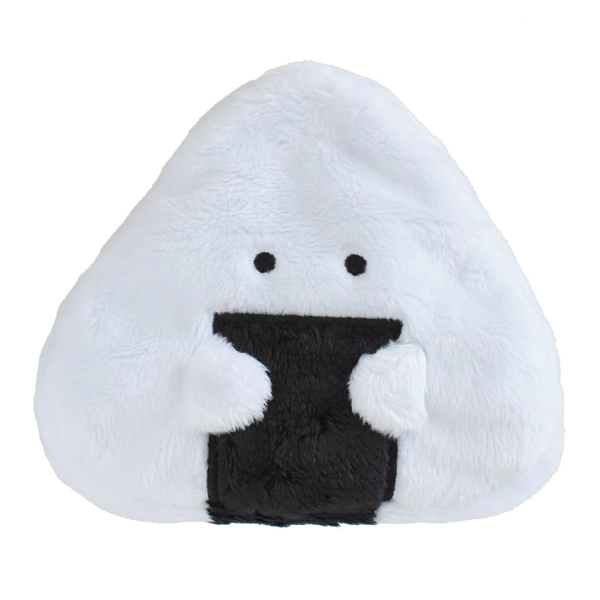 ホットウォーマ ぎゅっとおにぎりさん エコウォーマー ( エコカイロ カバー付 ぬいぐるみ レンジ 湯たんぽ 手のひらサイズ 貼らない 防寒グッズ 冷え対策 繰り返し使える カイロ かいろ ミニ エコ 温かい かわいい プレゼント ) 【のり】 のり