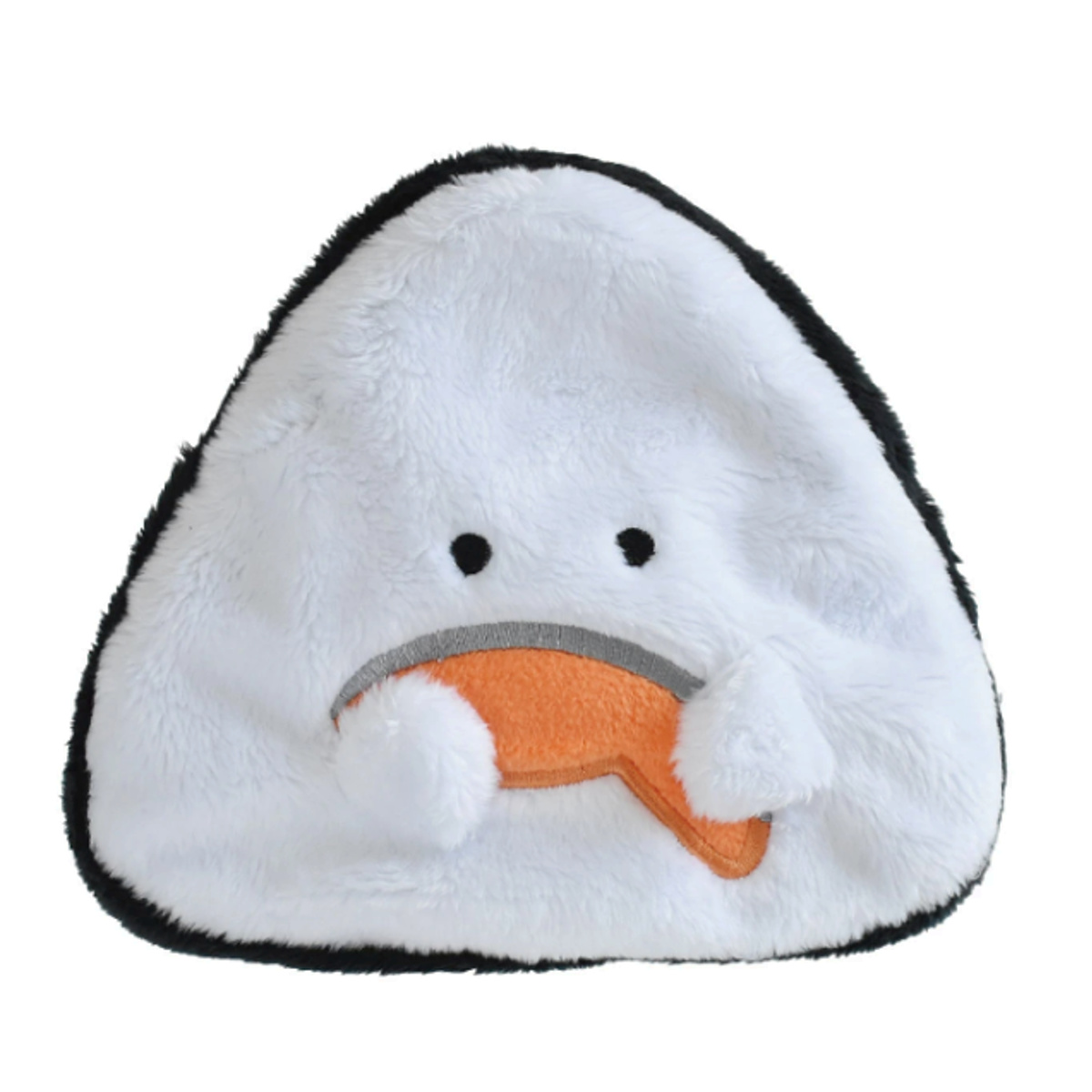 ホットウォーマ ぎゅっとおにぎりさん エコウォーマー ( エコカイロ カバー付 ぬいぐるみ レンジ 湯たんぽ 手のひらサイズ 貼らない 防寒グッズ 冷え対策 繰り返し使える カイロ かいろ ミニ エコ 温かい かわいい プレゼント ) 【のり】 のり