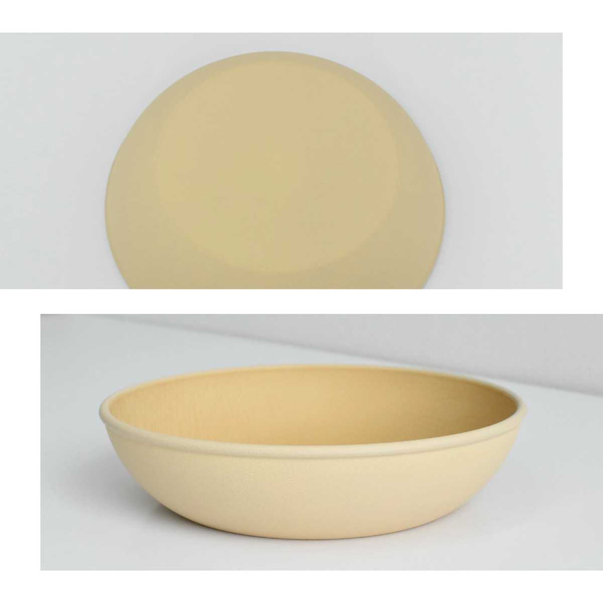 プレート ぎゅっとおにぎりさん ラウンド S ( 日本製 皿 お皿 電子レンジ対応 食洗機対応 かわいい ワンプレート ランチプレート 木目調 ナチュラル )