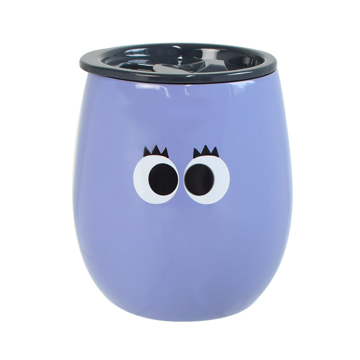 タンブラー イロイロオメメ ステンレスタンブラー ( 240ml 保冷 保温 ステンレス コップ かわいい カラフル 目つき キャラクター風 顔付き ) 【ピンク】 ピンク