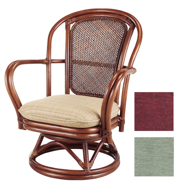 籐 回転座椅子 シィーベルチェア ラタン製 座面高33cm ( アジアン家具 ラタン家具 座椅子 シーベルチェア シィーベルチェアー シーベルチェアー 座いす 回転 椅子 イス いす チェア 手編み 360度回転 ) 【 スコルピス 】 スコルピス