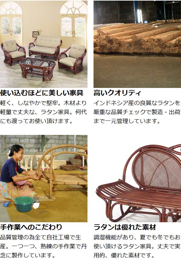 籐 脱衣カゴ 丸型 ラタン製 キャスター付 直径46cm （ ラタン アジアン