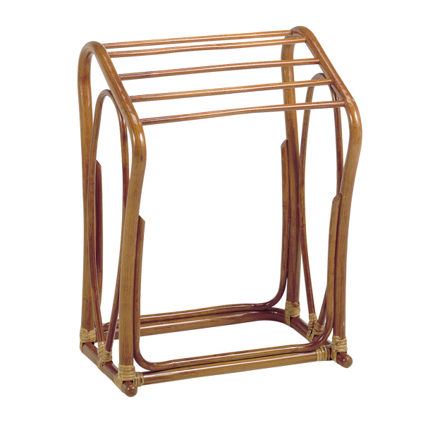 籐 タオル掛け タオルハンガー ラタン製 幅41cm （ ラタン家具