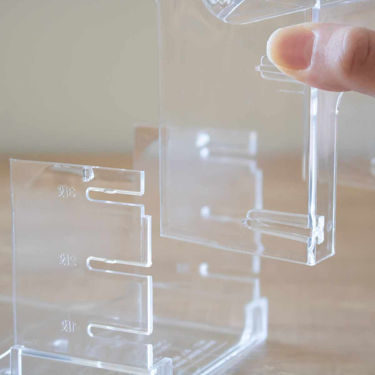 靴 ホルダー 透明 1個入 靴収納 1足 ( 靴収納 玄関収納 靴ホルダー シューズホルダー スタンド くつ クツ スリム 収納 高さ調節 クリアタイプ 靴スタンド 靴箱整理 靴箱 下駄箱 玄関 省スペース )