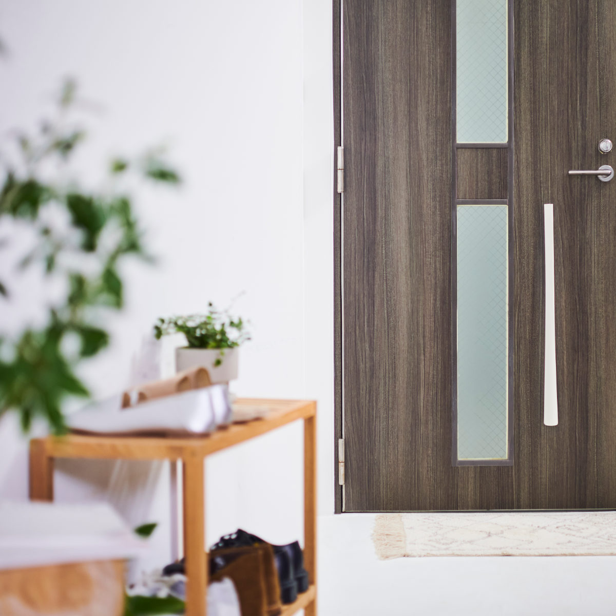 靴べら かがまない靴べら マグネット付き ロング ( 靴ベラ マグネット 立ったまま 使える 腰痛 壁掛け 軽い 日本製 長さ65cm 玄関用品 雑貨 石膏ボード 玄関周り シューズクローク 靴 シューズ用品 おしゃれ スタイリッシュ スリム ) 【ブラック】 ブラック