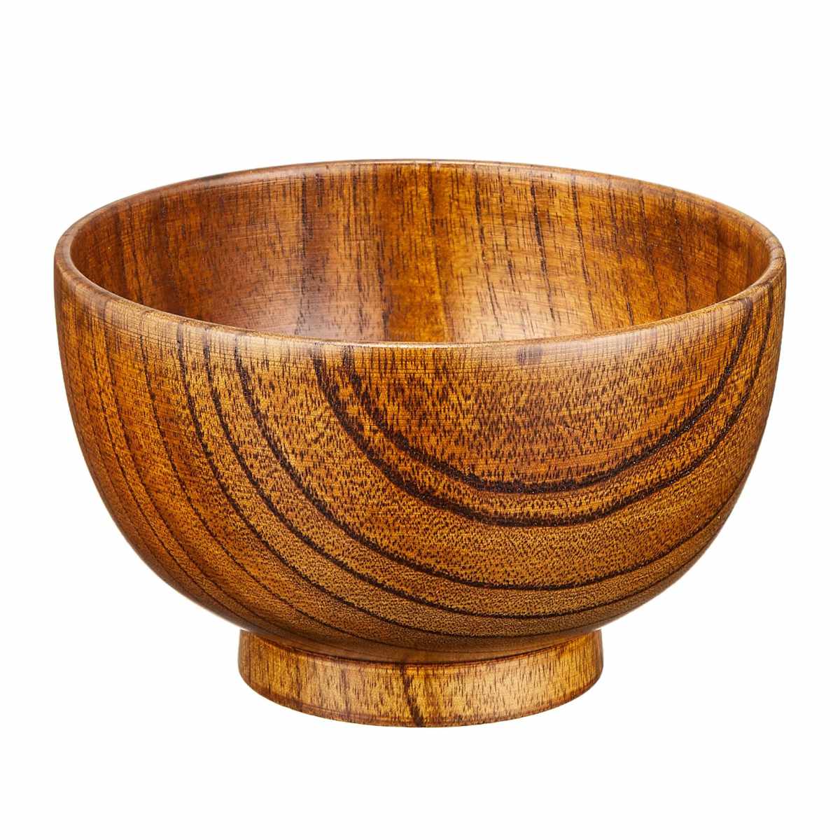 汁椀 木製 310ml 高仙才 漆 天然木 食器 同色6個セット ( お椀 椀 味噌汁椀 吸物椀 器 うつわ 漆塗り 吸い物 吸物 味噌汁 お碗 汁碗 和風 和食器 )