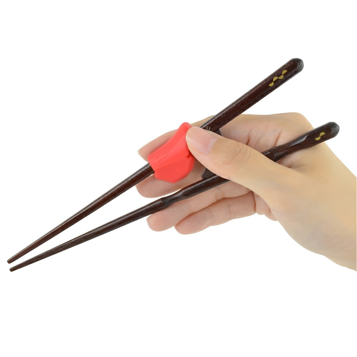 トレーニング箸 ちゃんと箸 きちんと箸 左利き用 右利き用 木製 ( 箸 矯正箸 子供用 大人用 16.5cm~23cm お箸 漆 天然木 日本製 ハシ おはし 大人 子供 はし 矯正 漆仕上げ 和食器 ) 【子供用×16.5cm×左利き用】 子供用×16.5cm×左利き用