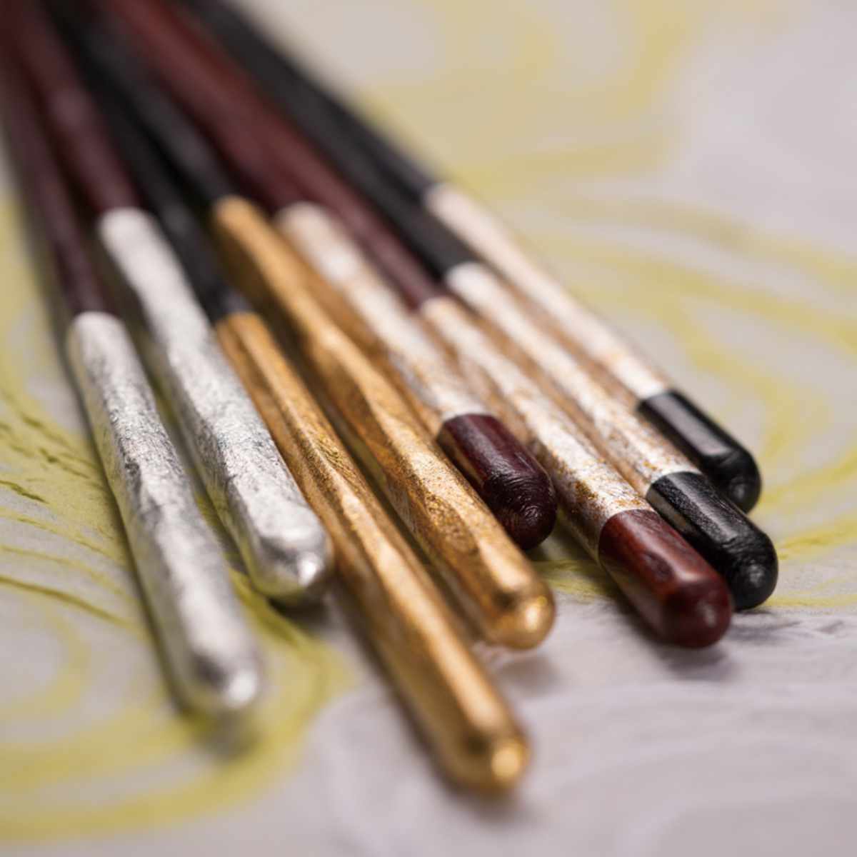 箸 21cm 23cm プレミアムアイ エレガントライン 扇松葉 漆 木製 天然木 日本製 ( お箸 はし 男性 女性 木 塗箸 すべり止め おはし ハシ 塗り箸 滑り止め 大人 カトラリー 和食器 漆塗り ) 【赤扇松葉】 赤扇松葉